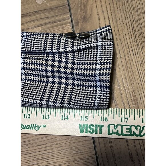 Vintage Stirling Cooper Checkered‎ Blazer Jacket Size 8 Business - Picture 9 of 16